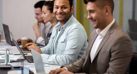 indian employees in office